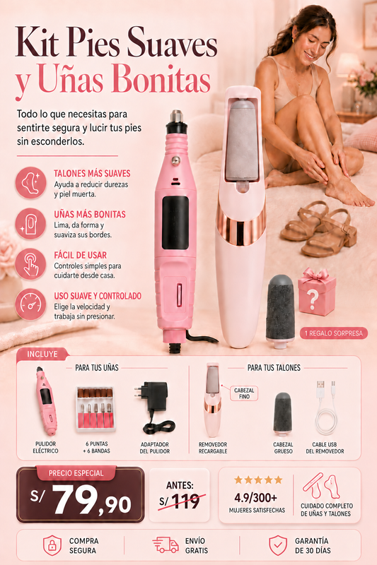 Kit Pies Suaves y Uñas Bonitas