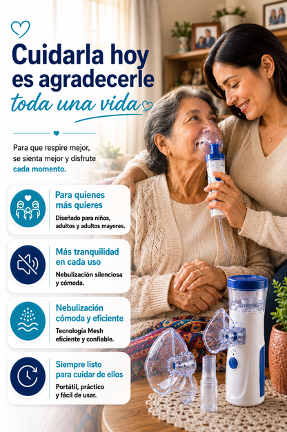 Nebulizador Portátil 3 en 1